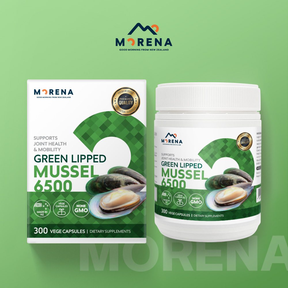 New Zealand Green Lipped Mussel 6500 300 Vege Caps