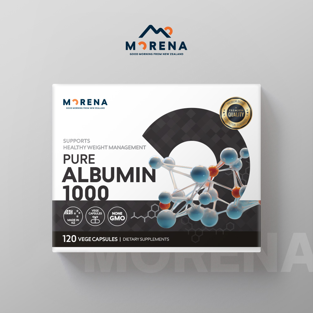 Pure Albumin 1000 120 Vege Caps