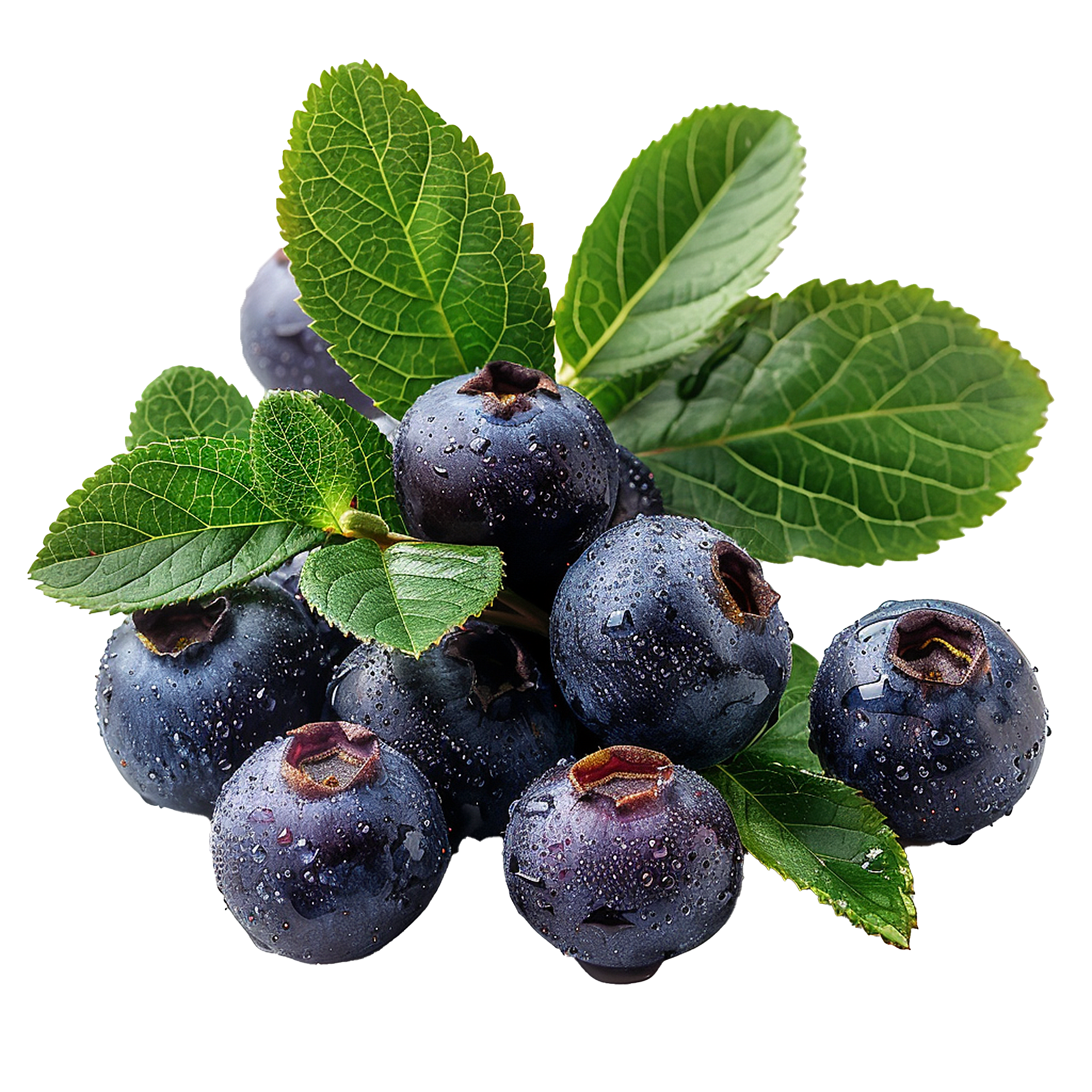 vecteezy_fresh-ripe-bilberry-and-green-leaf-flying-isolated-on_47241138